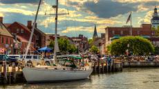 Sunrise over Annapolis, Maryland