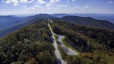 Blue Ridge Parkway, Virginia, mountains, drive