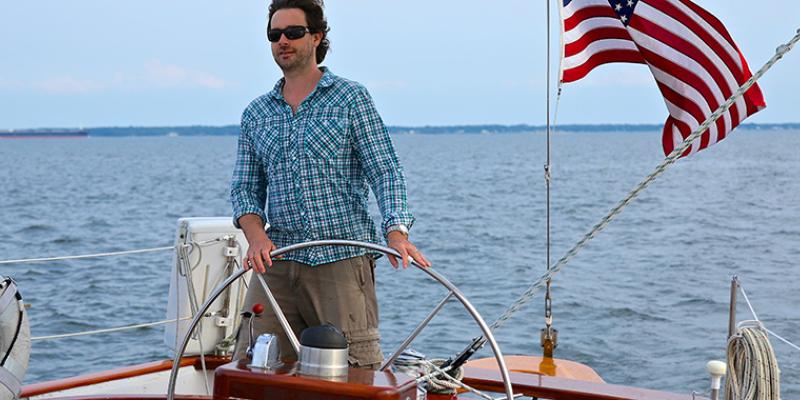 Sailing on the Chesapeake Bay, Maryland