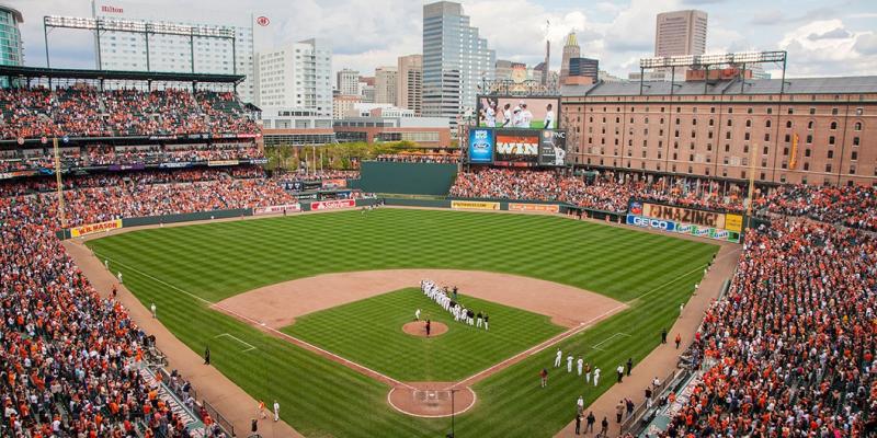 Camden Yards, Baseball, stadium, Baltimore, Maryland