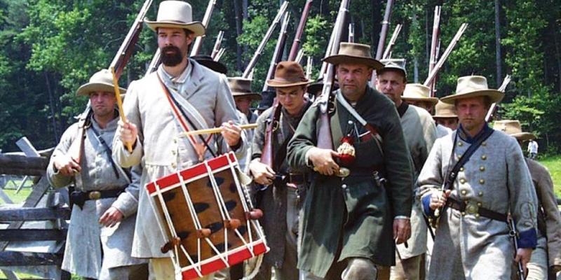 Civil War re-enactment, Richmond, VA